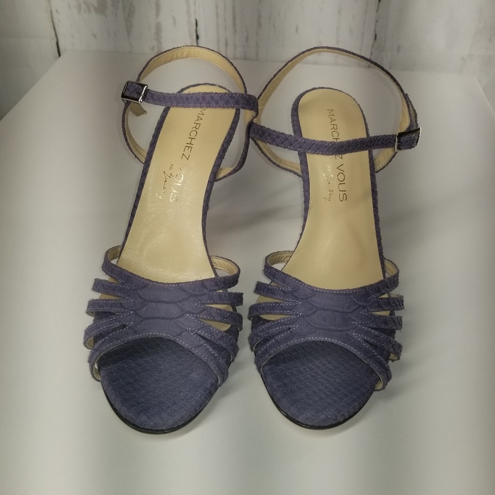 New Marchez Vous Sandals Heels size 10